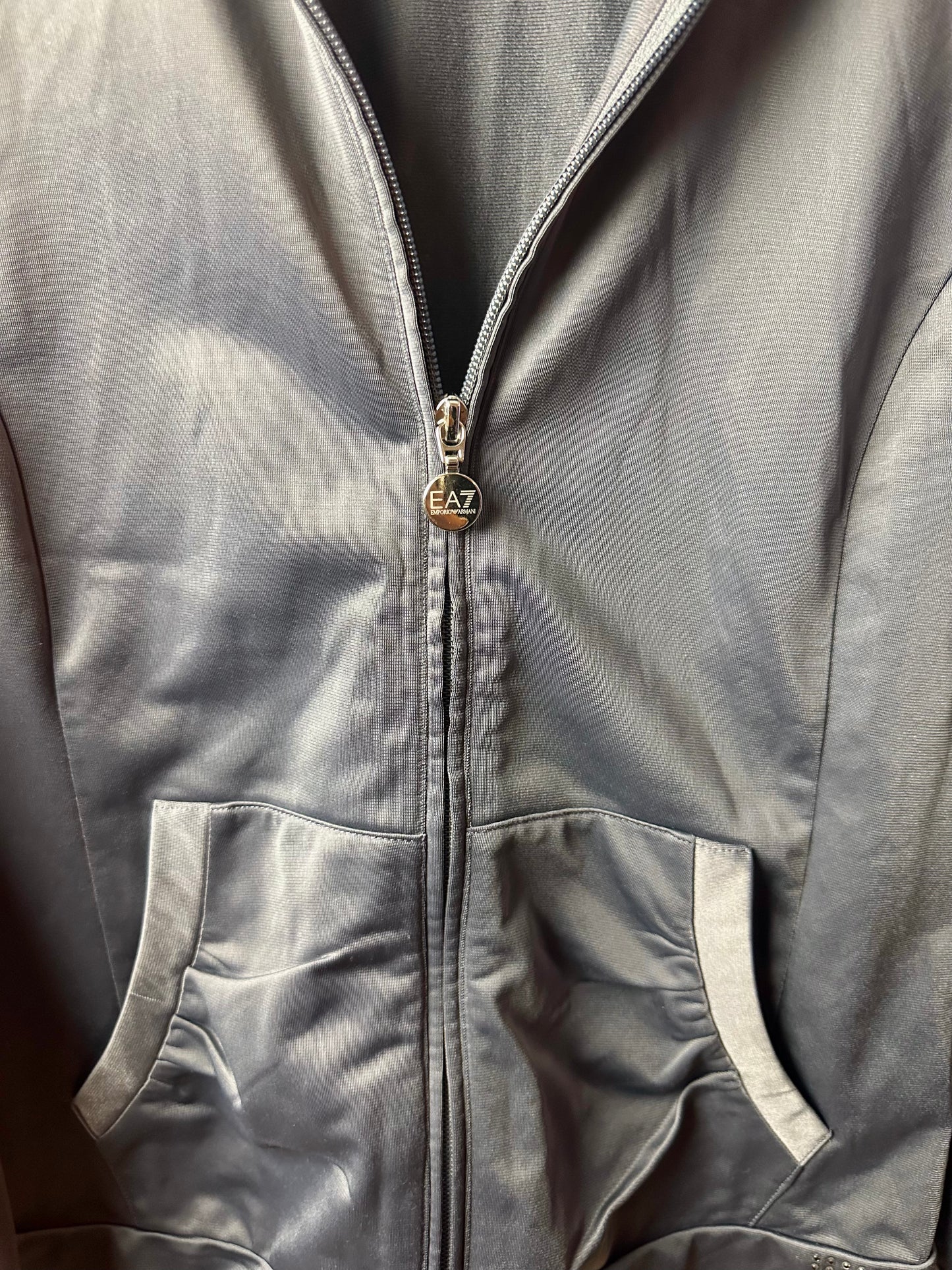 Trainingspak (Vest+Broek) Armani glitters donkergrijs maat M