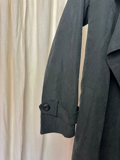 Trenchcoat IVIVI donkergrijs casual maat S
