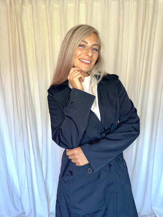 Trenchcoat Inwear donkerblauw - Maat 38