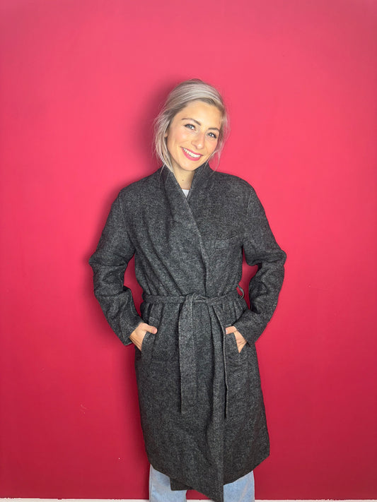 Trenchcoat Selected Femme grijs - Maat 40