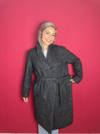Trenchcoat Selected Femme grijs - Maat 40