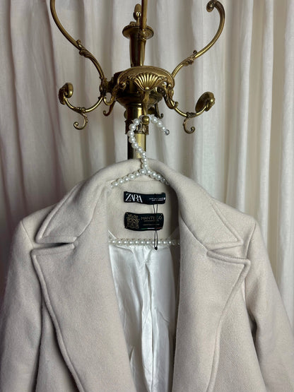 Trenchcoat Zara Manteco beige maat M