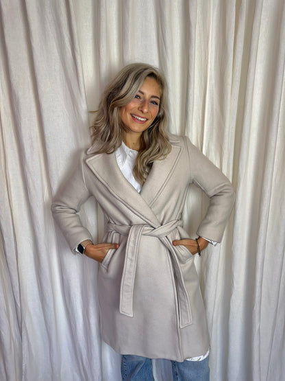 Trenchcoat Zara Manteco beige maat M