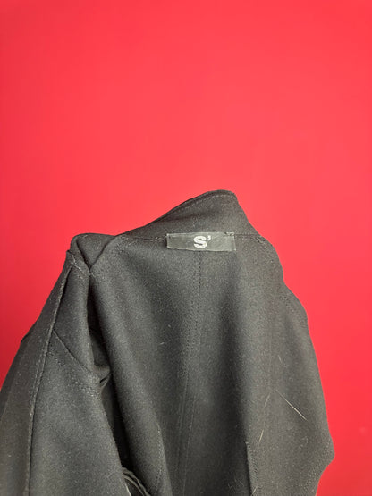 Trenchcoat S' zwart - Maat 38