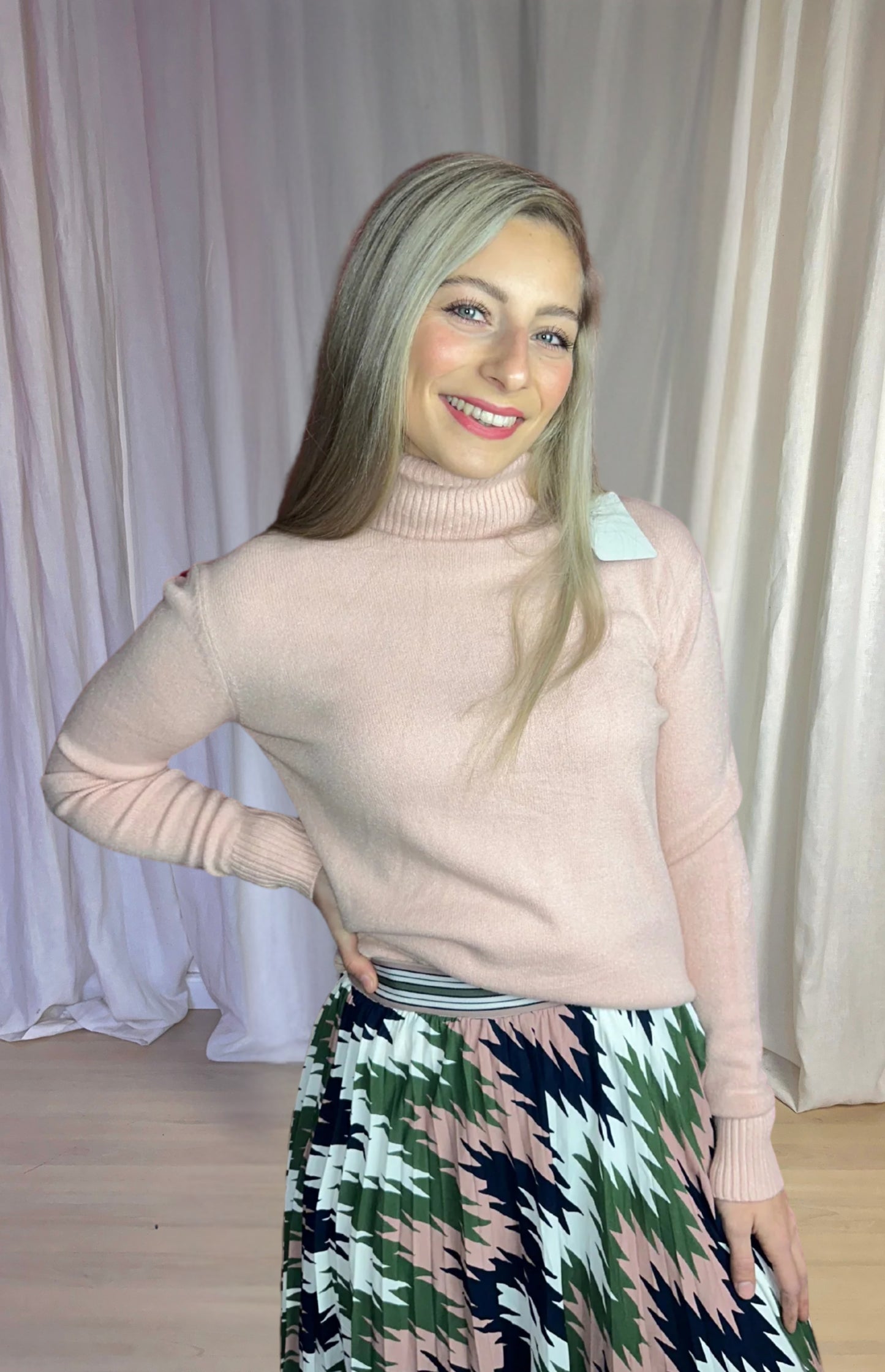 Trui G.Ricceri kol oudroze onesize