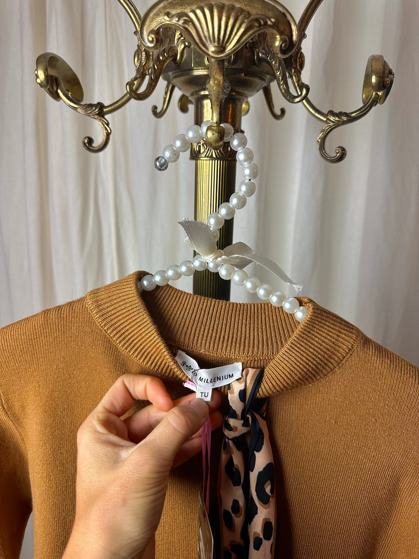 Trui JS Millenium camel onesize