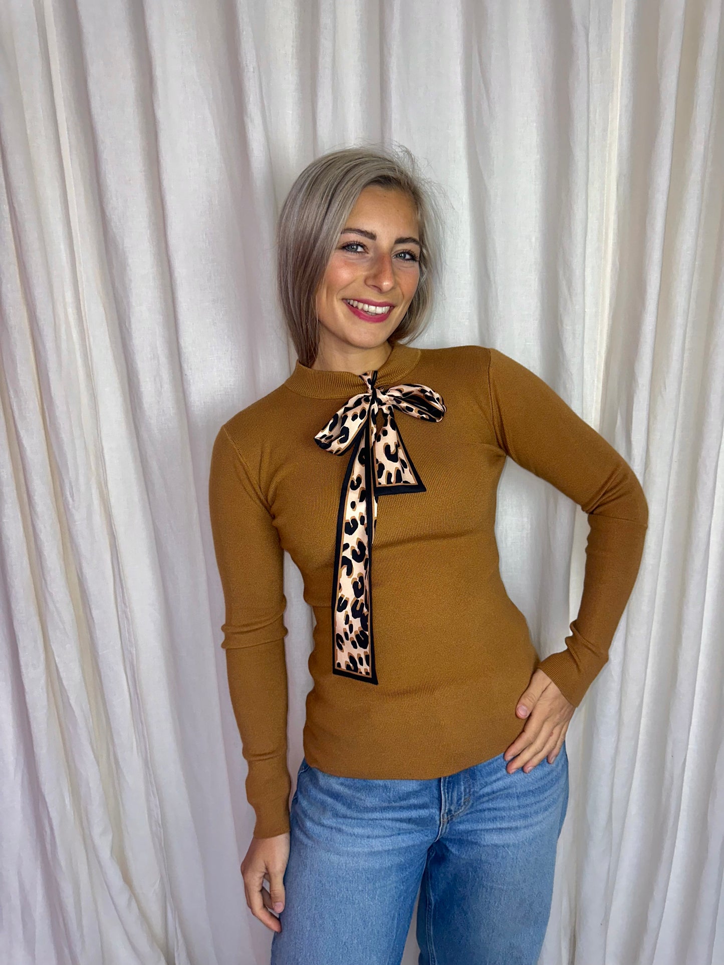 Trui JS Millenium camel onesize