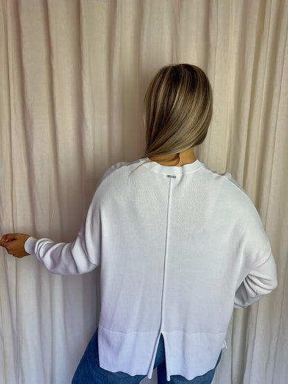 Trui Liu Jo wit basic - maat S (36)