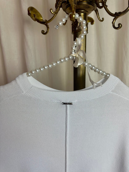 Trui Liu Jo wit basic - maat S (36)