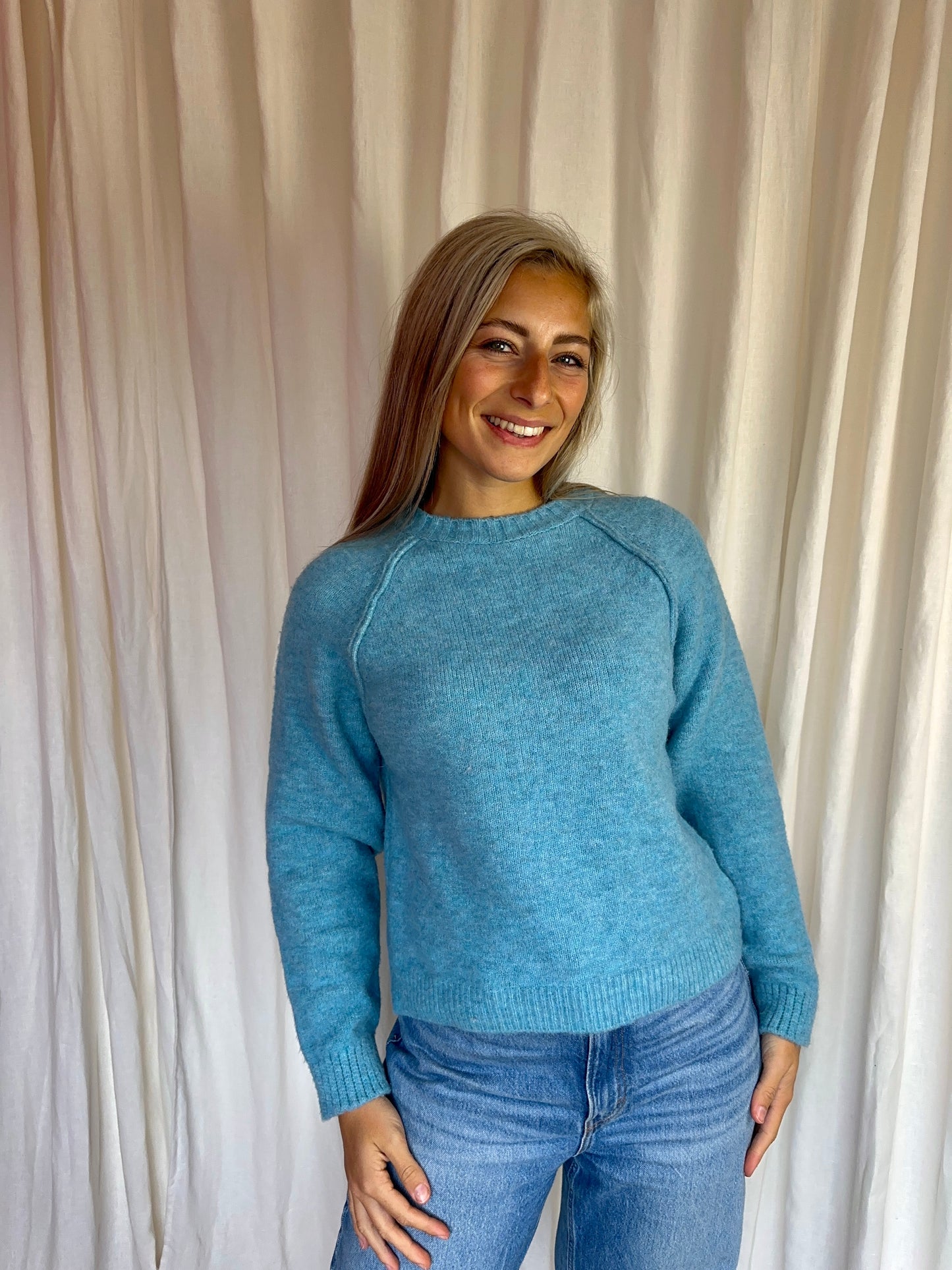 Trui Penn&Ink blauw maat S