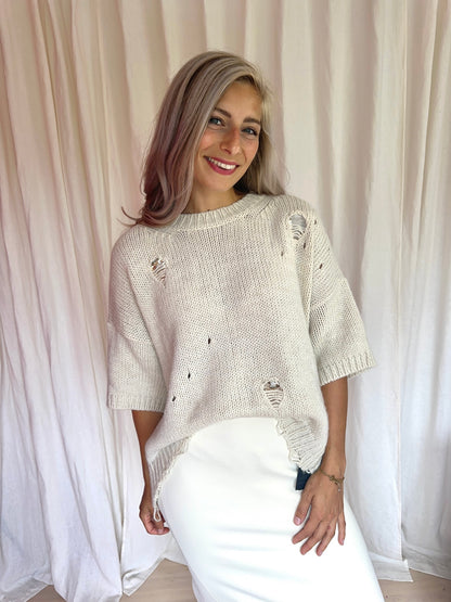 Trui SET fashion beige maat 40