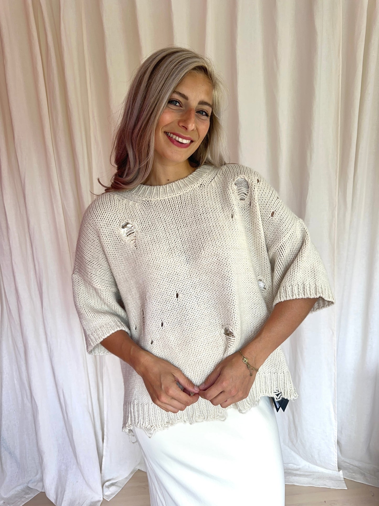 Trui SET fashion beige maat 40