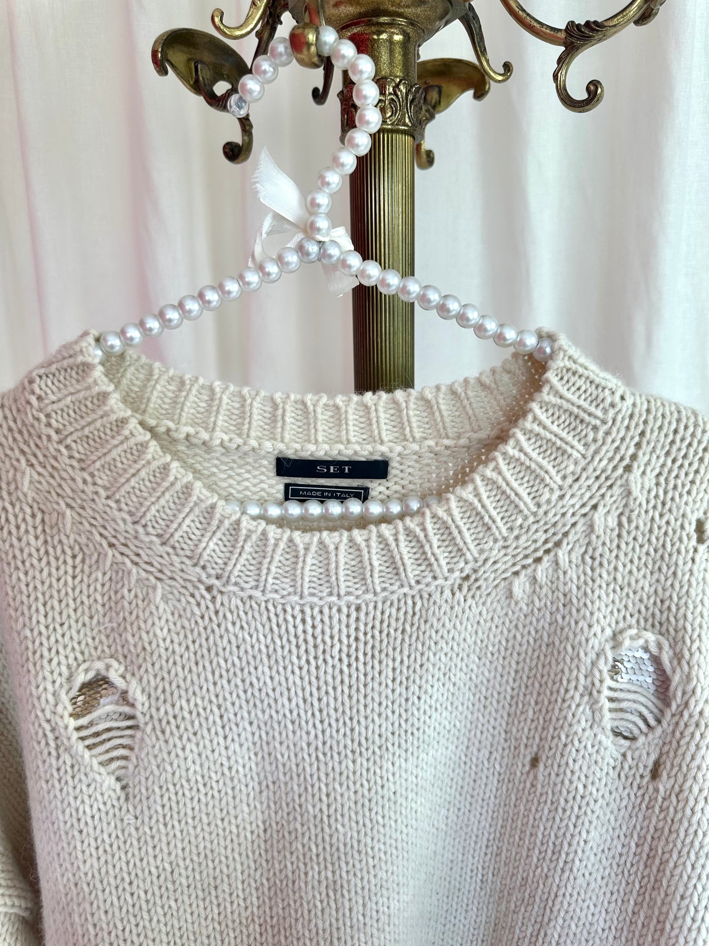 Trui SET fashion beige maat 40