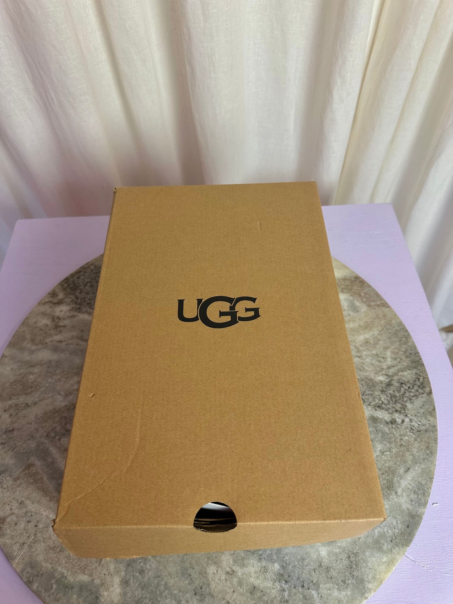 UGG Tazz braid zwart instappers teddy - maat 40