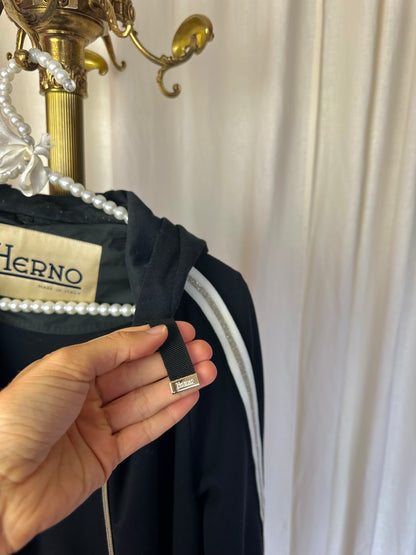 Vest Herno lang zwart bies - maat 38 (M)