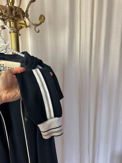 Vest Herno lang zwart bies - maat 38 (M)