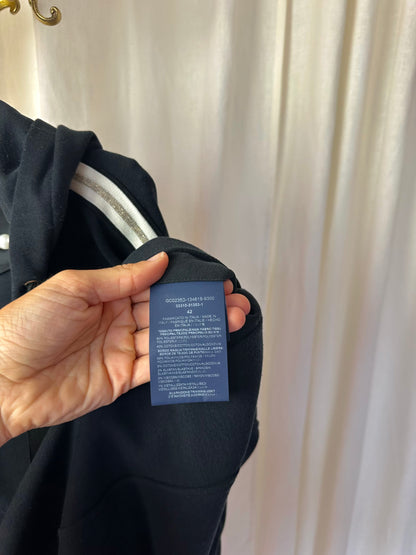 Vest Herno lang zwart bies - maat 38 (M)