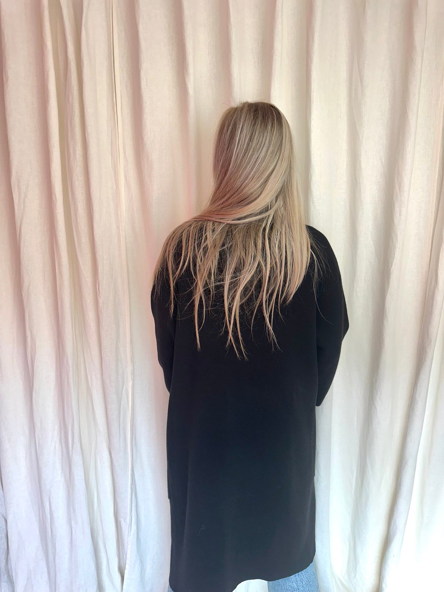 Vest Maje lang zwart onesize