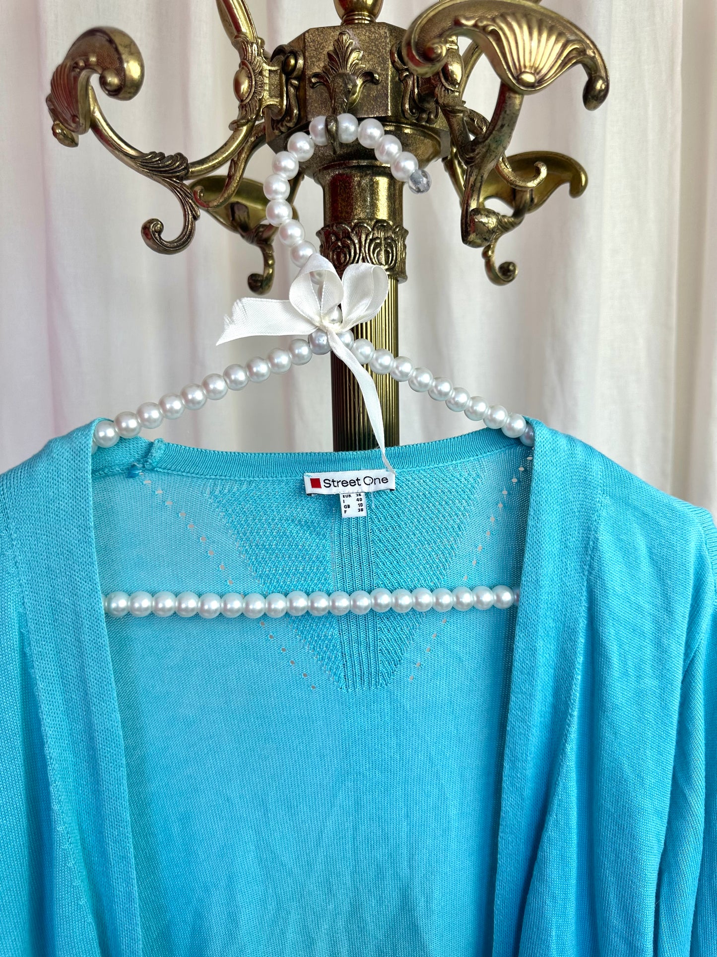 Vest Street One aqua maat 36