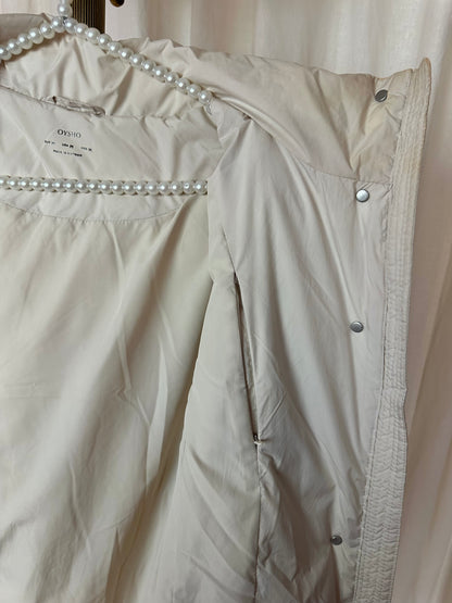 Winterjas Oysho primaloft beige - maat M (38)